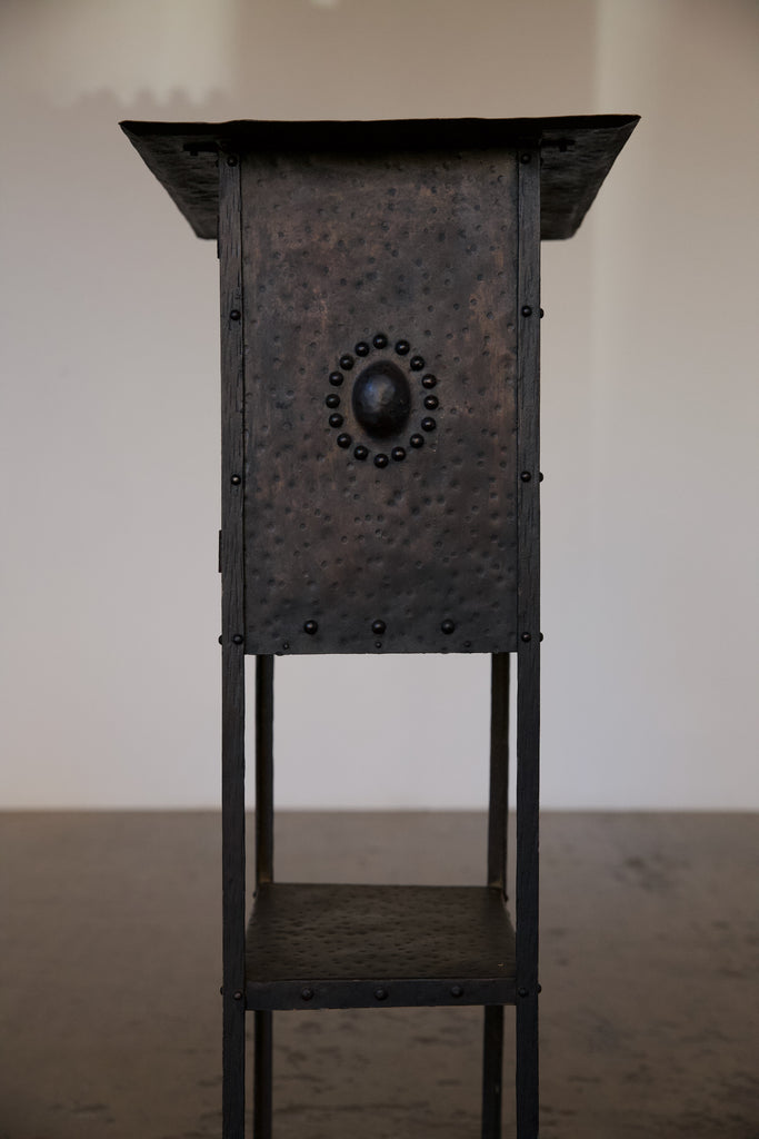 Arts and Crafts Metal Cabinet, circa 1900's