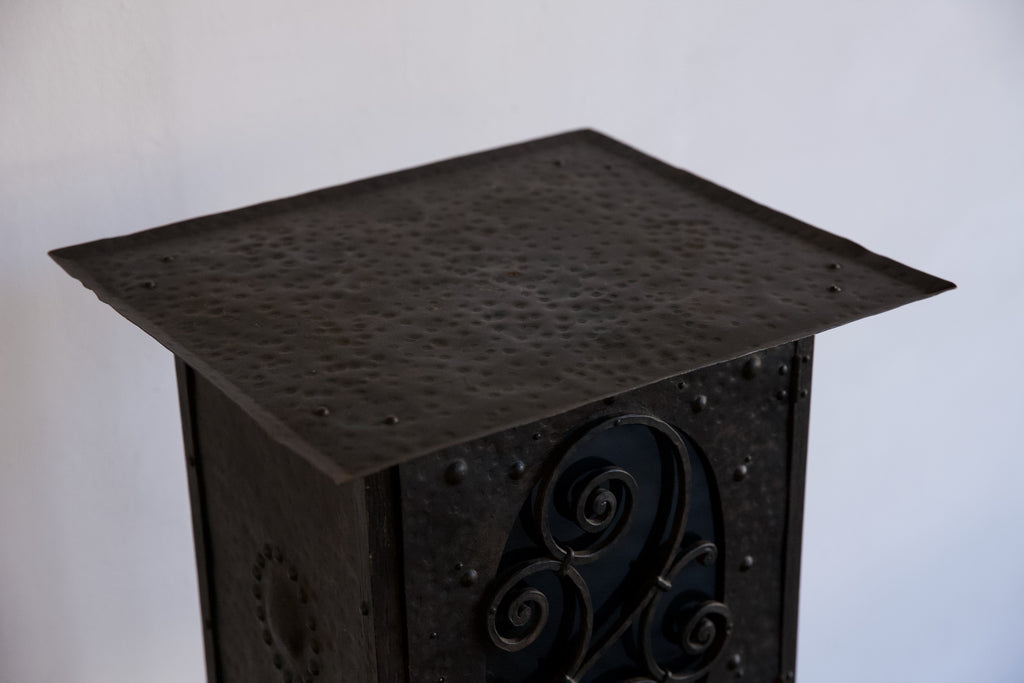 Arts and Crafts Metal Cabinet, circa 1900's