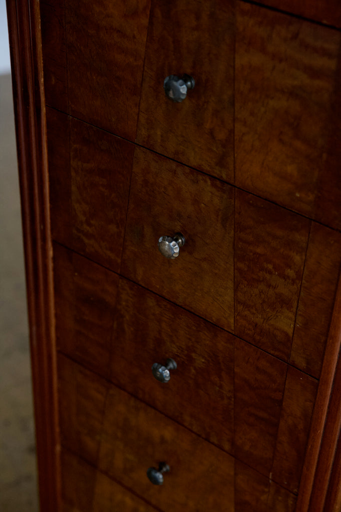 Arts and Crafts Marquetry Chest of Drawers