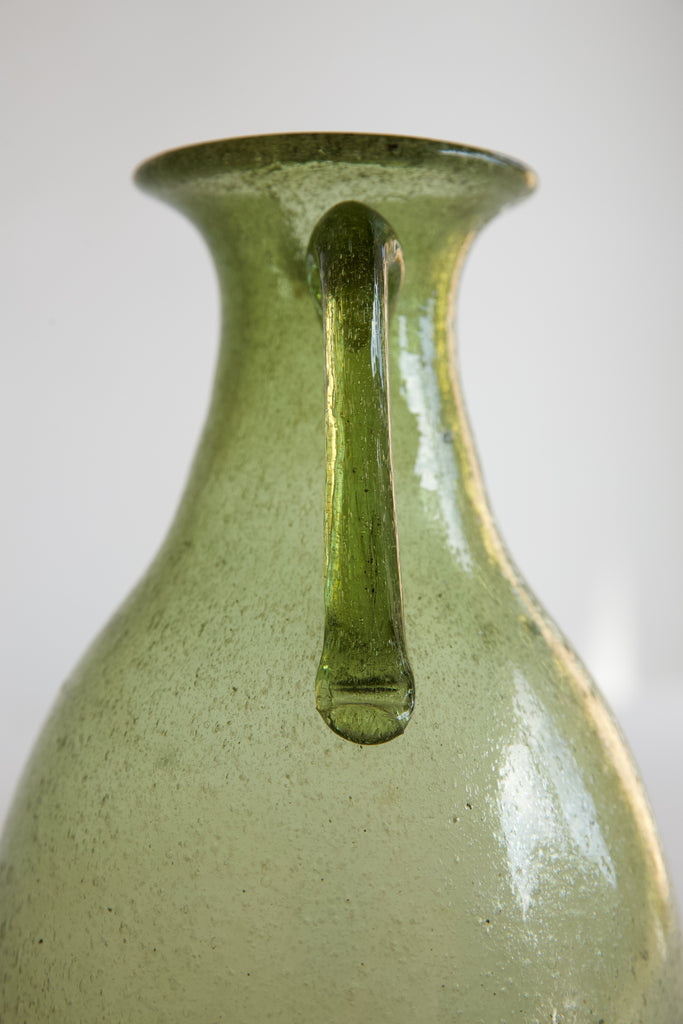 Large Free Blown Glass Jug