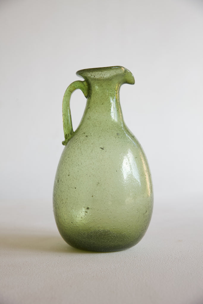 Large Free Blown Glass Jug