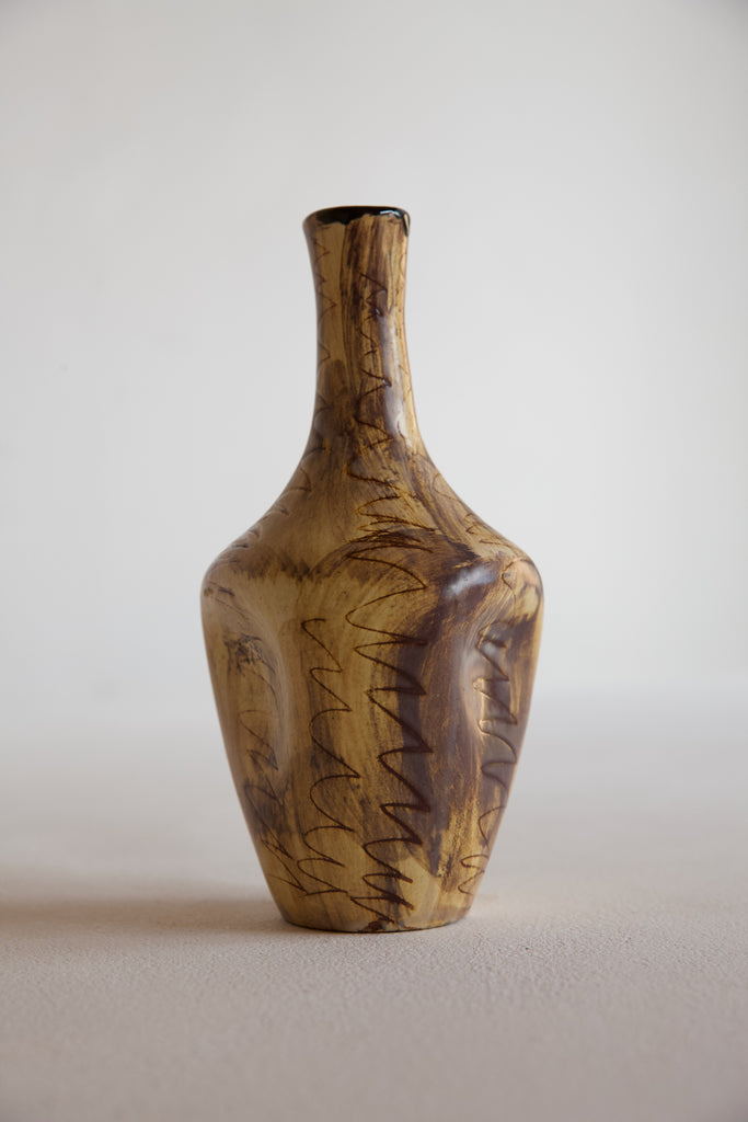 1960's French Asymmetric Bottle