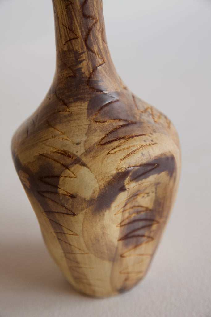 1960's French Asymmetric Bottle