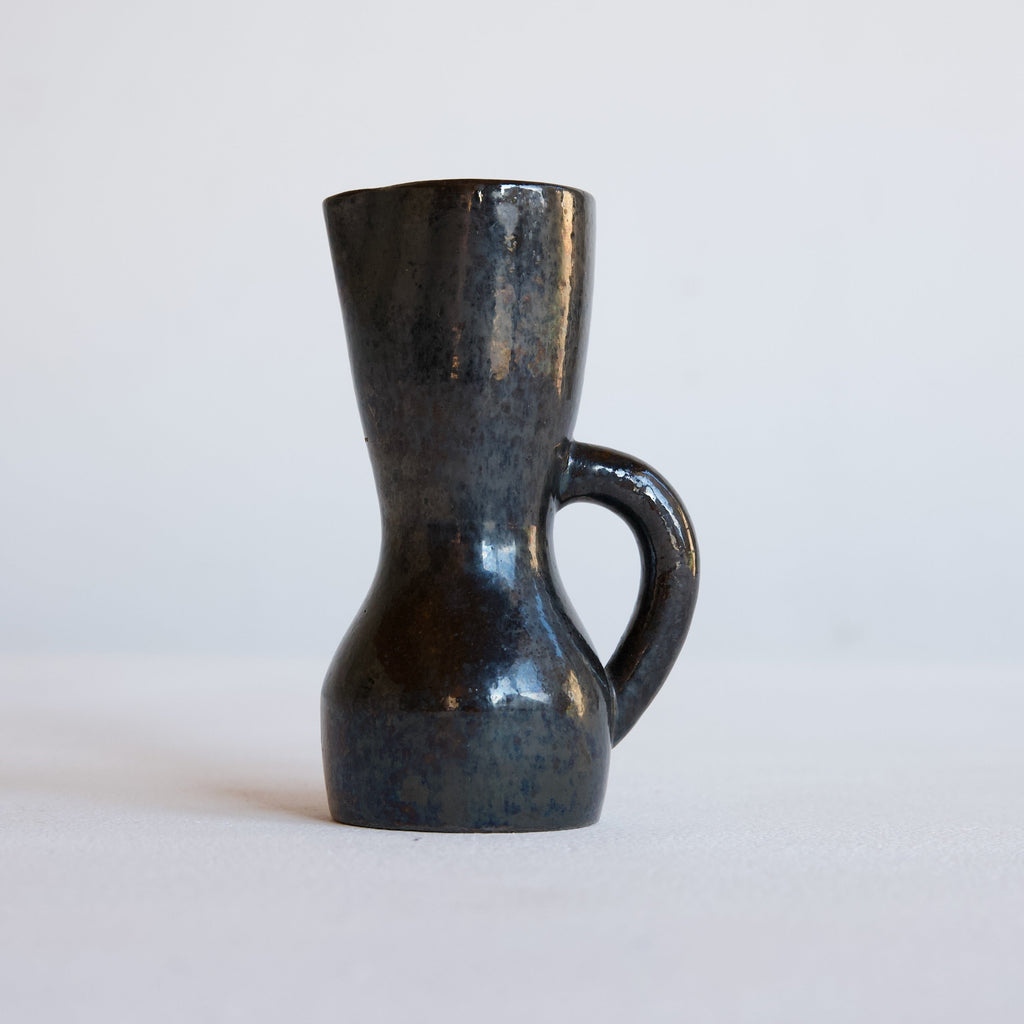 French Black Mid-Century Jug