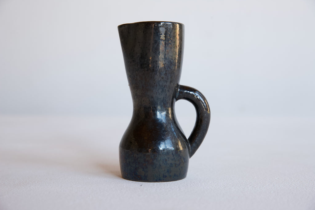 French Black Mid-Century Jug