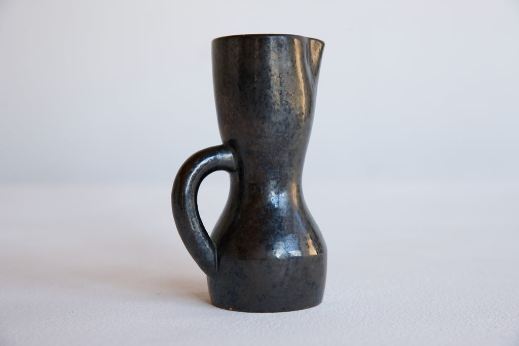 French Black Mid-Century Jug
