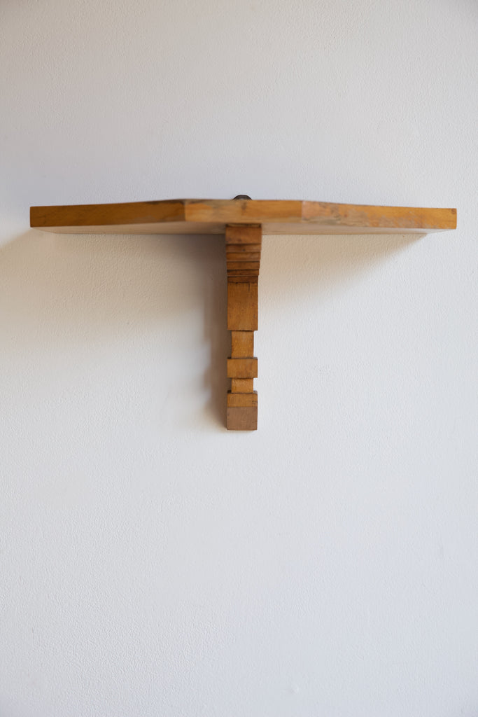Stepped 1930's Wall Shelf
