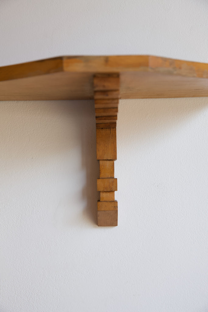 Stepped 1930's Wall Shelf