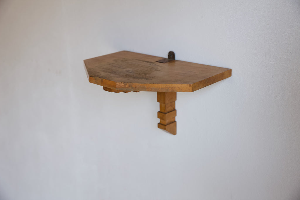 Stepped 1930's Wall Shelf