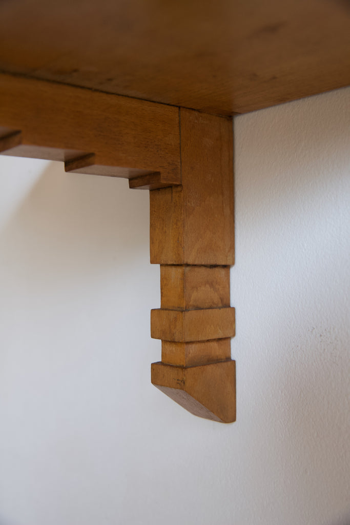 Stepped 1930's Wall Shelf