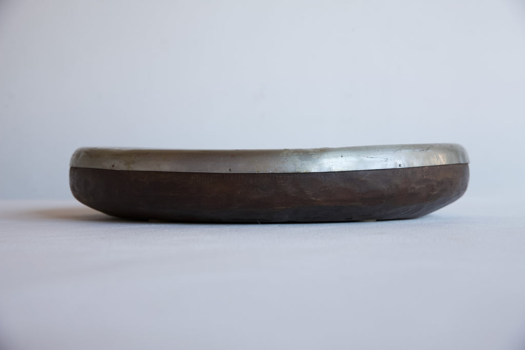 Large Carved Wooden Bowl
