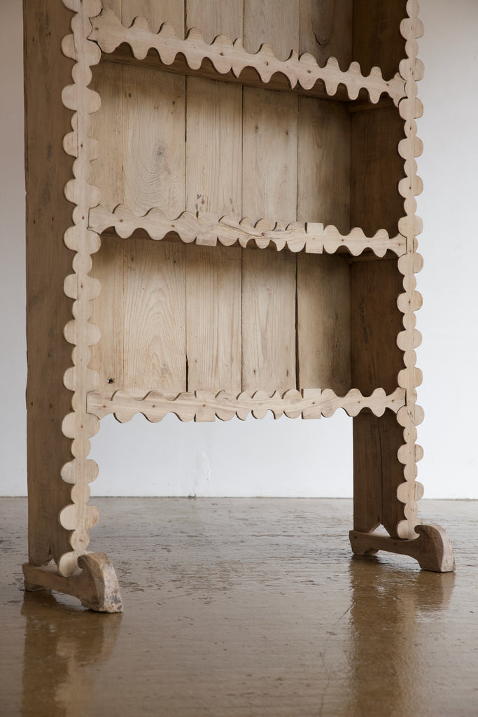 French Art Populaire Shelving Unit