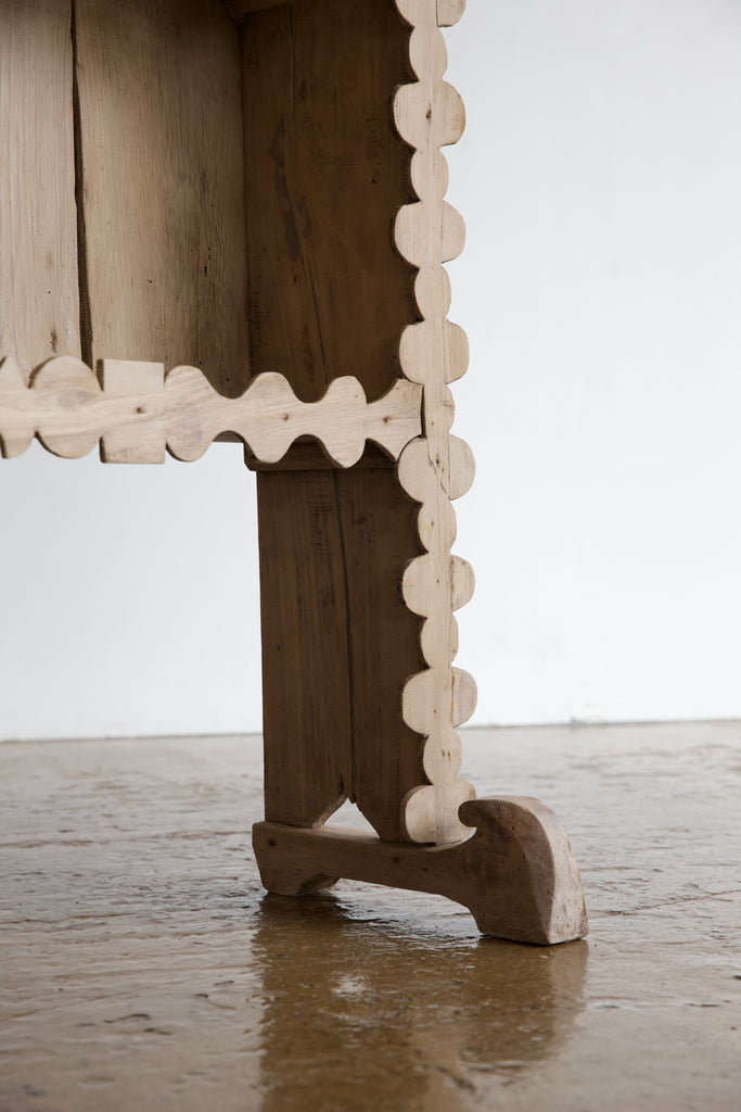 French Art Populaire Shelving Unit