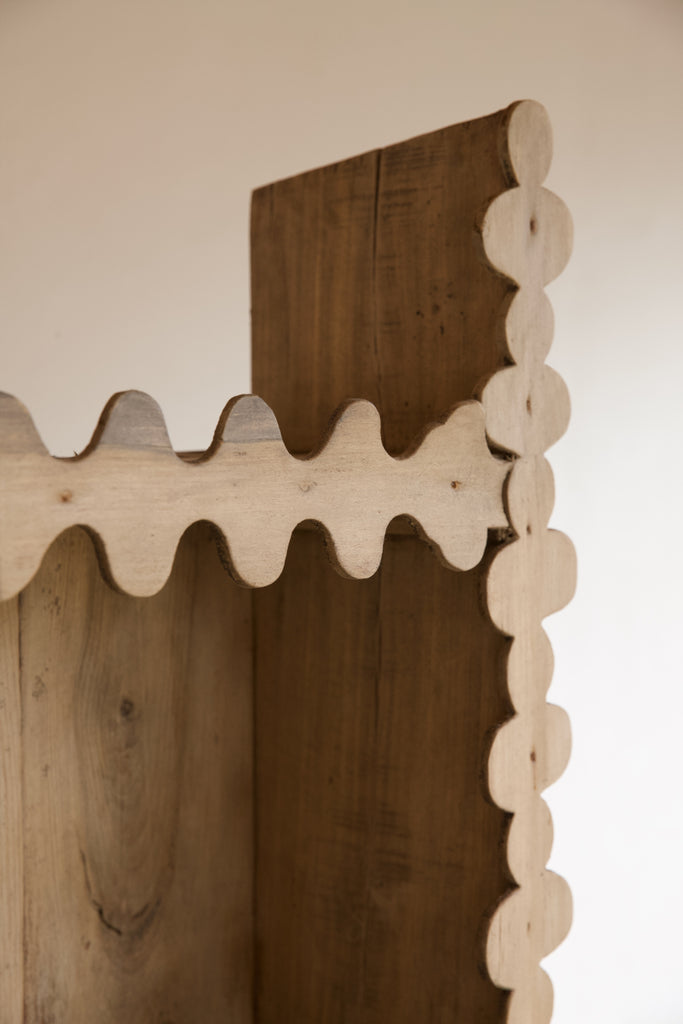 French Art Populaire Shelving Unit