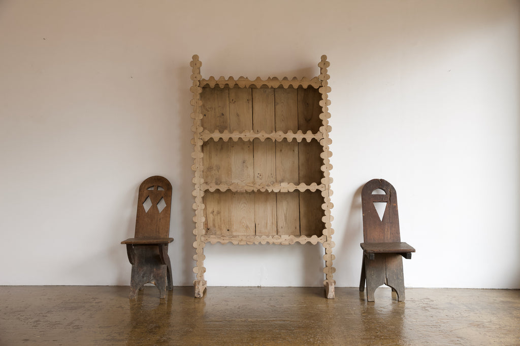 French Art Populaire Shelving Unit