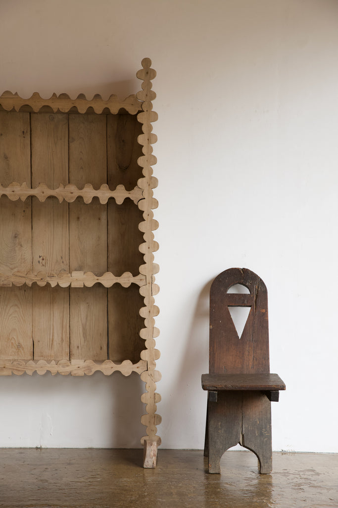 French Art Populaire Shelving Unit