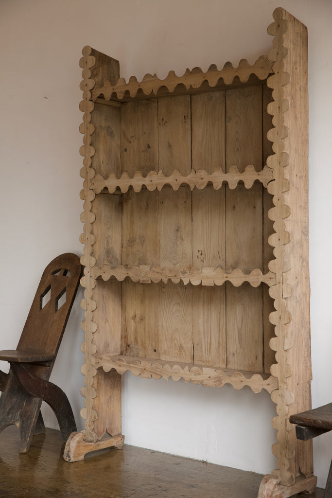 French Art Populaire Shelving Unit