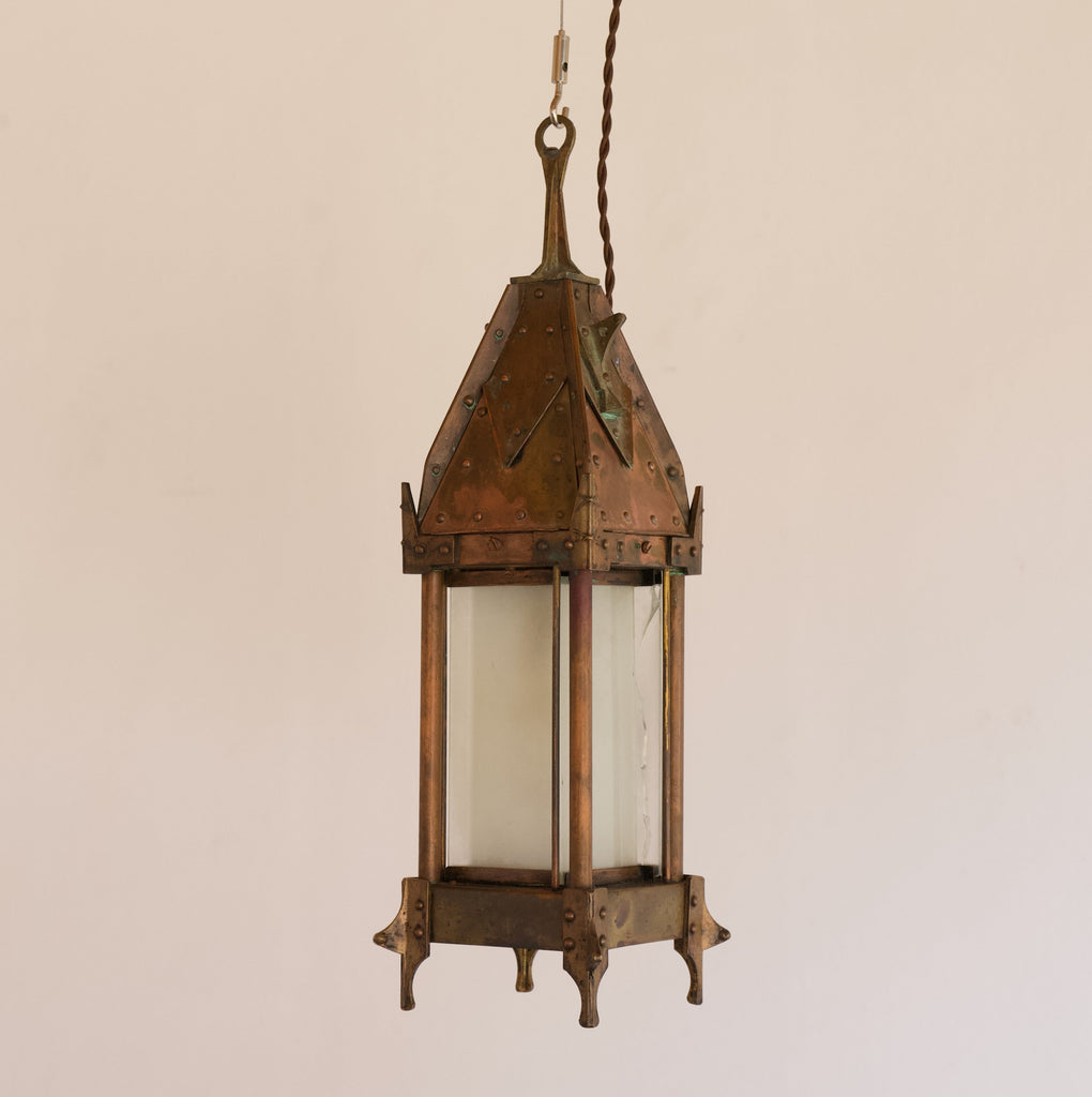 Arts and Crafts Lantern Lamp