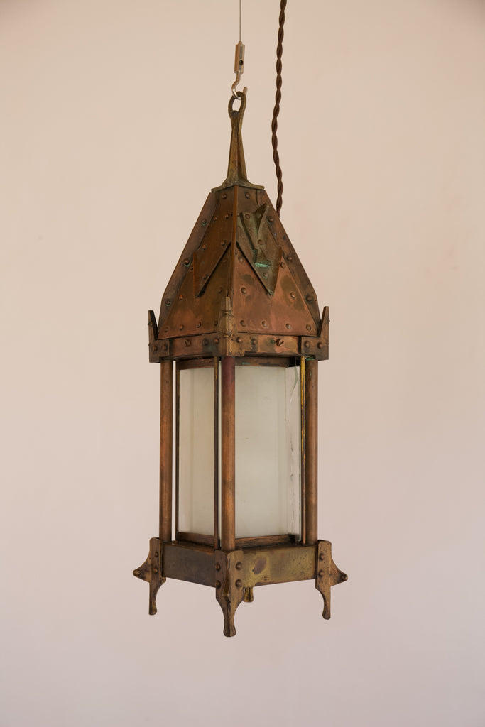 Arts and Crafts Lantern Lamp