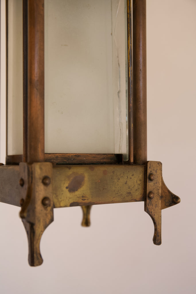 Arts and Crafts Lantern Lamp