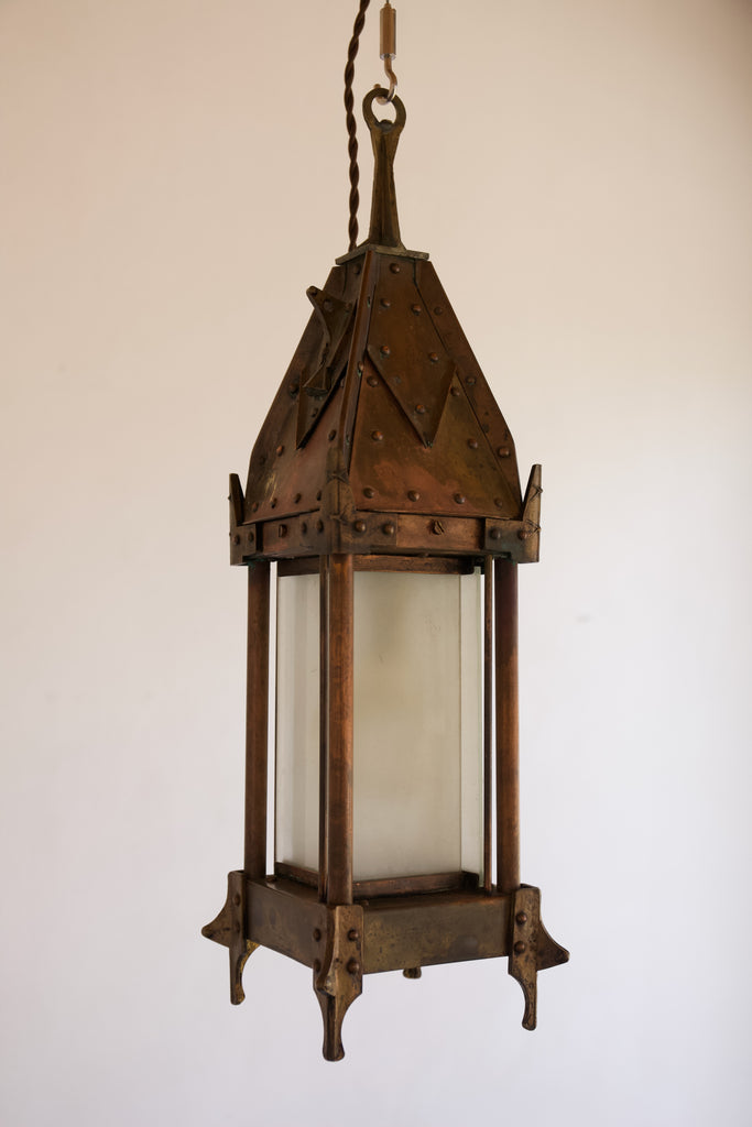 Arts and Crafts Lantern Lamp