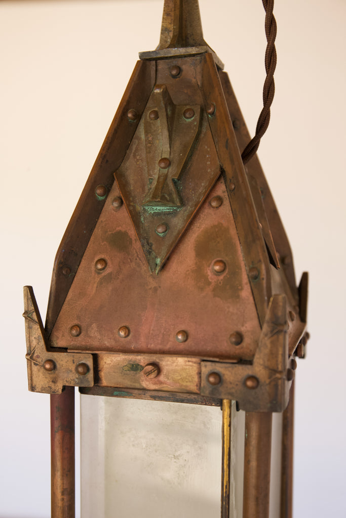 Arts and Crafts Lantern Lamp