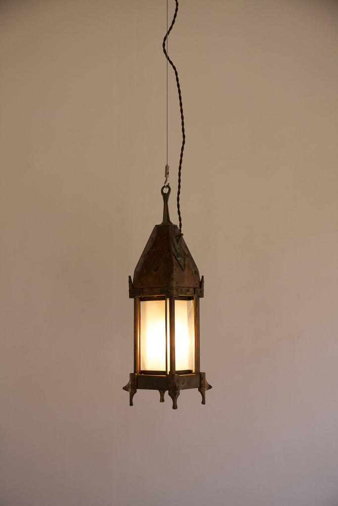 Arts and Crafts Lantern Lamp