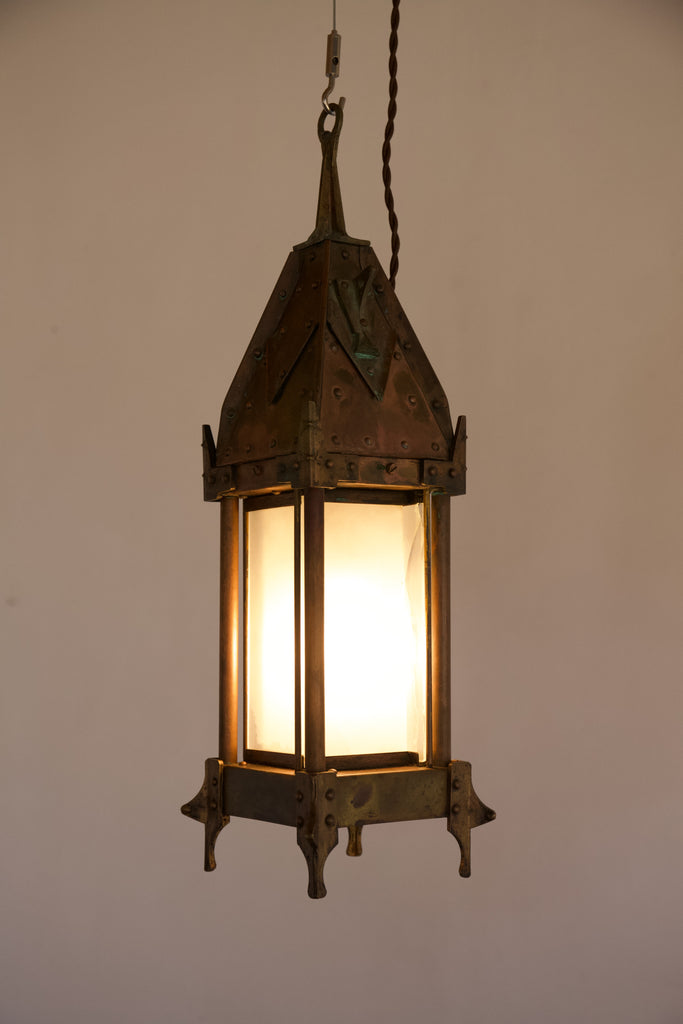 Arts and Crafts Lantern Lamp
