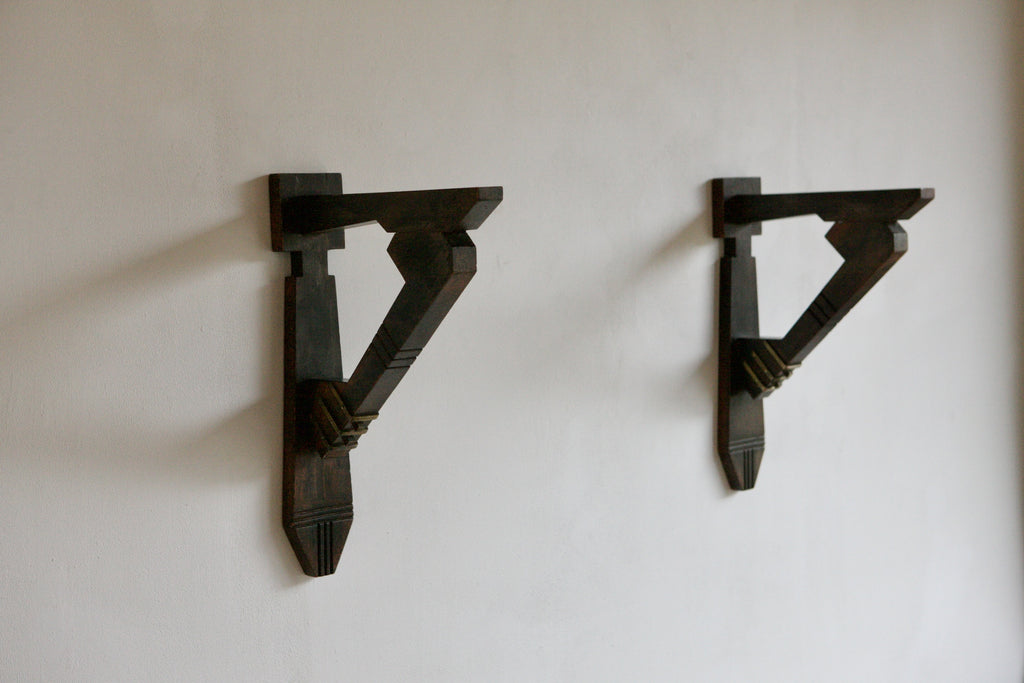 Pair of Wall Brackets by Adolphe Petit-Monsigny